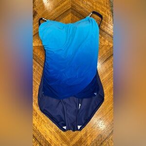 VENUS Blue Ombre One Piece Swimsuit